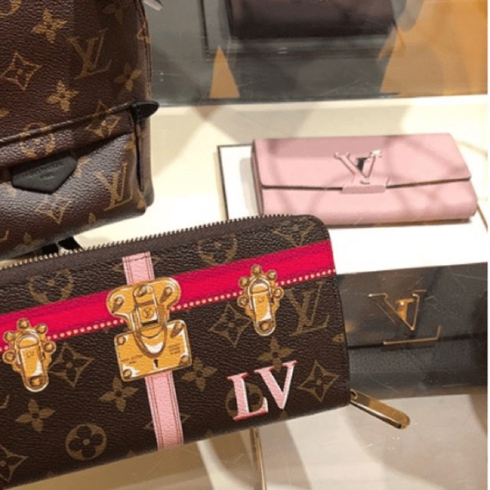 Louis Vuitton Monogram Summer Trunk 2018 Zippy Wallet